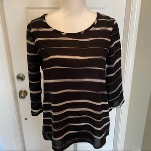 Express striped top